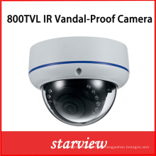 800tvl IR prova de vandalismo fixo CCTV dome câmera de segurança (D22)